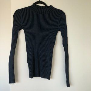 Navy Blue Body-Con Sweater